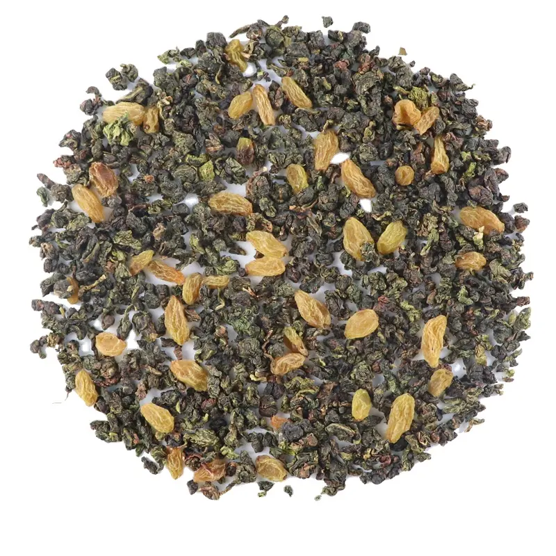 Healthy and natural dried fruit flavor tea detox tea private lable grape oolong fruit tea