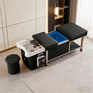 <span class=keywords><strong>Table</strong></span> multifonctionnelle <span class=keywords><strong>de</strong></span> <span class=keywords><strong>massage</strong></span> des pieds et lavage des cheveux thaïlandais pour salon, lit <span class=keywords><strong>de</strong></span> spa capillaire et shampoing - Product Image 2