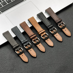 Correa de Cuero de 22mm 20mm para <span class=keywords><strong>HUAWEI</strong></span> WATCH GT 4 46mm 4pro <span class=keywords><strong>GT3</strong></span>/2 Pro 42mm, Correa Suave para Samsung Galaxy Watch 7/6/5/4 <span class=keywords><strong>40mm</strong></span> - Product Image 1