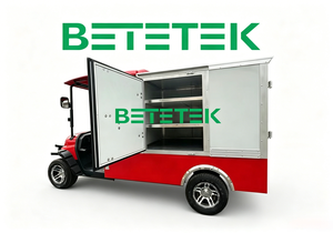 Carrito de Golf Eléctrico de 2 Plazas con Caja de Carga Cerrada, Buggy de Golf Resistente para Entregas en Carreteras No Públicas - Product Image 6