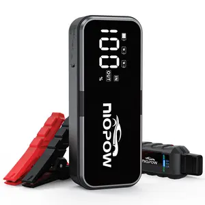 V1 5000A 24000mAh Car Battery Jump Starter with LED display 12V Jump Starter Battery Pack Battery Booster Jump starter