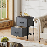 Table de chevet moderne en tissu non tissé, meuble de rangement, petite étagère de salon, table d'appoint de canapé