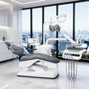 ISO-zertifizierte Chinesische Tragbare Zahnbehandlungseinheit mit LED-Sensorlicht, Metallkonstruktion, Strombetrieben - Gladent GD-S800 - Product Image 2