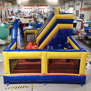 AirFunPro <strong>Inflatable</strong> Jumping Castle <strong>Bouncer</strong> with Slide for 10 Kids Commercial Use Waterproof Material Easy Setup - Product Image 4