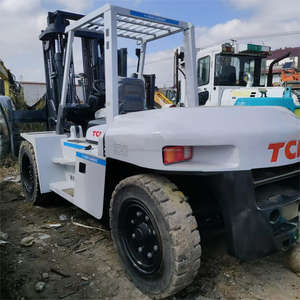 รถยกดีเซล TCM มือสอง 10 ตัน รุ่น FD100 แบบถ่วงน้ำหนัก พร้อมเครื่องยนต์ รับประกัน 1 ปี - Product Image 4