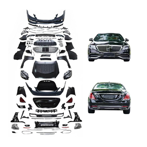 Nouveaux pare-chocs avant/arrière, garde-boue et feux antibrouillard pour Mercedes-Benz W221 W222 (2005-2013) – Kit carrosserie universel à fixation par boulons – Garantie 1 an – Qualité OE - Product Image 1