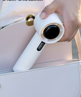 Nouveauté : Ventilateur de bureau USB rechargeable, mini ventilateur portable d'extérieur avec affichage numérique