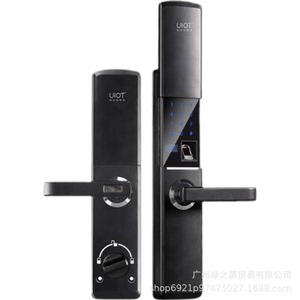 UiOT สมาร์ทล็อคประตู รุ่นคลาสสิค โปร ล็อคด้วยรหัสผ่าน ลายนิ้วมือ ล็อคอิเล็กทรอนิกส์เพื่อความปลอดภัยในบ้าน - Product Image 1