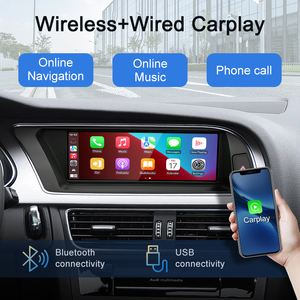 STWEI 2026 New Slim Screens Linux System 8.8inch 1280*480 Resolution For AUDI A4L B8 2009-2016 Wireless CarPlay Auto <b>player</b> KSW - Product Image 5