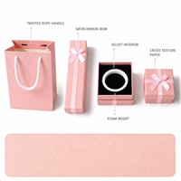 Lot de boîtes cadeaux en papier pour bijoux avec insert en mousse pour colliers, bracelets, bagues, boucles d'oreilles – Emballage personnalisé avec logo – Boîtes à bijoux