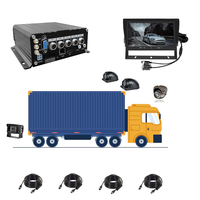 SeemeTech Enregistreur vidéo mobile 4 canaux pour voiture avec H.264, 4G, WiFi et GPS, garantie 1 an, vision nocturne et enregistrement en boucle