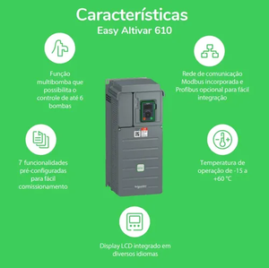 Hot Sale 37kw 50hp Altivar 610 Variable Speed Drive ATV610D37N4 Vfd for Automotive Three-Phase Motor ATV610D37N4 High Power Outp - Product Image 3