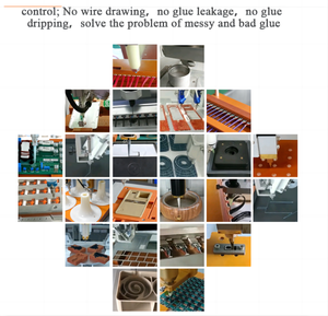 3 assi desktop ccd visive pneumatiche valvola di iniezione in resina epossidica adesivo cnc automatico dispensatore di colla robot - Product Image 6