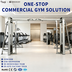 Stazione Fitness Completa di Lusso per Palestre, con Power Rack Commerciale e Funzione Cable Crossover, Ideale per Studi di Personal Training - Product Image 1