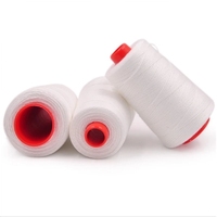 Wholesale Eco Polyester Polyester Acrylic Blended Spun Yarn Melange Recycled Closer Bag Thread 5kg