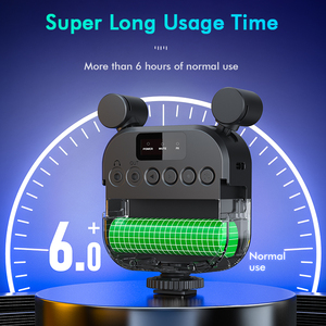 Kit de vlog mobile de haute qualité, micro-lumière, trépied de microphone, lumière led, kit de vlog mobile à distance sans fil pour microphone <span class=keywords><strong>tiktok</strong></span> - Product Image 6