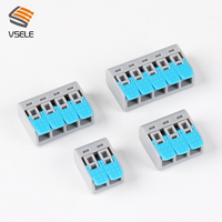 Made in China Hochwertige 221-414 4 mm2 24-12AWG Werkzeug freie Verkabelung