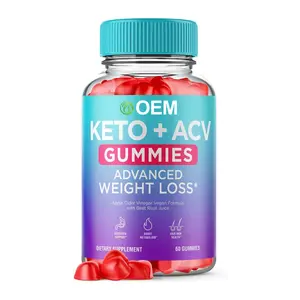 KetoACVグミ高度な減量ACV KetoGummiesダイエット腹脂肪葉酸バーナー女性のための減量