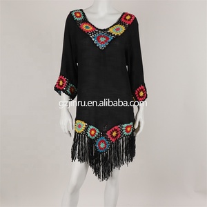 JINRU Factory, <span class=keywords><strong>tenue</strong></span> sur mesure faite à la main, maillot <span class=keywords><strong>de</strong></span> bain au crochet, vêtements <span class=keywords><strong>de</strong></span> <span class=keywords><strong>plage</strong></span>, couverture <span class=keywords><strong>de</strong></span> <span class=keywords><strong>plage</strong></span>, robe <span class=keywords><strong>de</strong></span> <span class=keywords><strong>plage</strong></span> sexy pour femmes, vacances, franges - Product Image 5