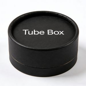 Tubos de Cartón Kraft Negro de Alta Calidad, Cilindros Biodegradables Redondos con Logotipo Personalizado Impreso, Cajas de Regalo de Embalaje de Cartón - Product Image 2