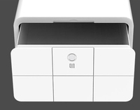 Kleine tragbare Finger abdrucks chloss Home Schublade Safe Box Biometrische Stahl Aufbewahrung sbox Wertsachen Kleider schrank Safe