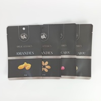 Benutzer definierter Druck Drei-Seiten-Siegel Kaffee Matte Sachet Mylar Taschen Kleine Heiß siegel bare leere Teebeutel