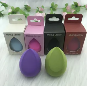 16 Màu Sắc Khác Nhau Bán Buôn Cao Cấp Kích Thước Lớn Siêu Mềm Make Up Beauty Sponge Máy Xay Sinh Tố 3D Miếng Bọt Biển Trang Điểm Lớn