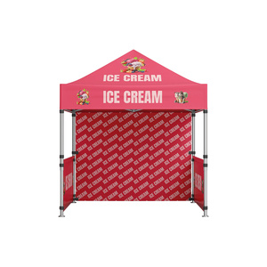 Tùy chỉnh in Pop Up thép triển lãm Lều OEM bán buôn dễ dàng gấp thương mại hiển thị tán cho tiếp thị và khuyến mãi - Product Image 3