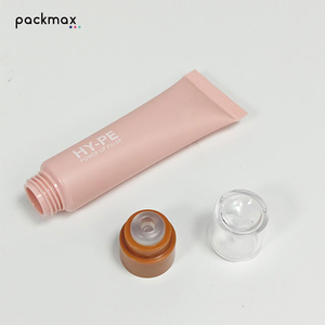 Custom Lip Gloss Tube with Round Silicone Tip Squeeze Packaging for Lip Stain/Lipstick 10ml & 20ml PE Material Custom Logo - Product Image 4