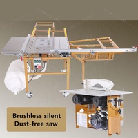 Scie à panneaux coulissante de précision sans poussière modèle Jt-9bx, scie à table pliante, machine à couper le bois pour le travail du bois