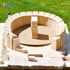 Gạch chịu lửa làm lò nướng pizza, gạch chịu nhiệt, gạch cách nhiệt cho lò nướng pizza - Product Image 1