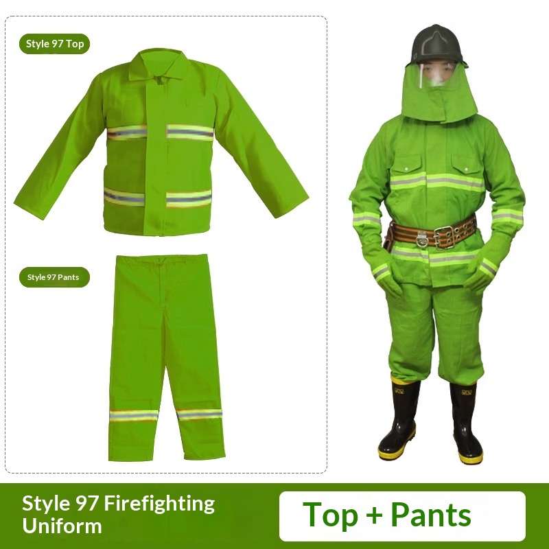 09 Verde (top + pantalón) no ignífugo