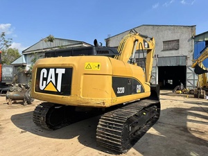 รถขุดดินระบบไฮดรอลิกตีนตะขาบขนาดใหญ่23ตัน323D สำหรับแมวใช้เป็นหนอนผีเสื้อ - Product Image 4