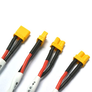 Профессиональный изготовленный на заводе разъем XT30 XT60 2-контактный кабель в сборе с ПВХ нейлоновой изоляцией PTFE для электроники - Product Image 1