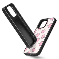 Coque de protection antichoc haute définition avec logo personnalisé, peinture UV par sublimation 2D/3D, bord en TPU et dos rigide en PC pour iPhone 17 Pro Max