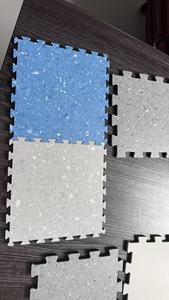 Dalles de sol en PVC à emboîtement sans adhésif, <span class=keywords><strong>carrelage</strong></span> à joint invisible pour atelier industriel, décoration intérieure familiale - Product Image 5