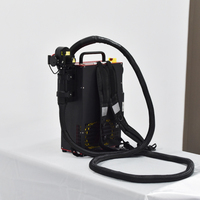 Machine de nettoyage au laser à fibre pulsée 100W 200W 300W pour la rouille métallique et l'huile de bois |   Nettoyage sans contact avec alimentation par batterie au lithium