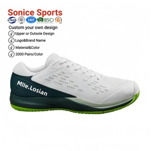 <span class=keywords><strong>Scarpe</strong></span> da <span class=keywords><strong>Tennis</strong></span> personalizzate 2025 nuovo Design per la fodera estiva in rete per allenamento su <span class=keywords><strong>terra</strong></span> battuta - Product Image 1