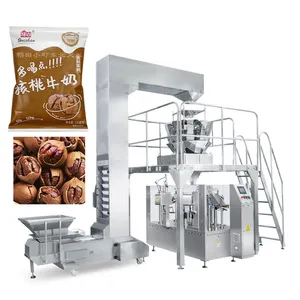 Máquina empacadora rápida de granos automatizada 50g 100G 200g 1kg 2kg Mini máquina empacadora Doypack para alimentos con nueces