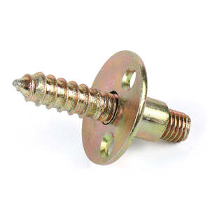 Tuercas en T de Acero Inoxidable con Recubrimiento de Zinc para Muros de Escalada, Tuercas Planas con Cabeza Plana, Tornillo Remache Clase 8 - Product Image 2