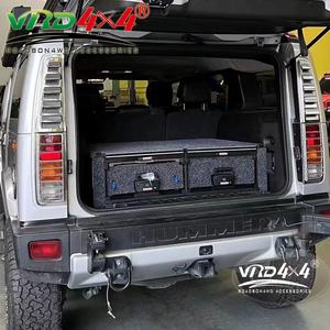 Tiroir de cuisine breveté VRD4X4 pour Hummer H2, système de tiroirs modulaire, tiroir de qualité supérieure, boîte de rangement pour lit de voiture tout-terrain, tiroir 4x4 - Product Image 1
