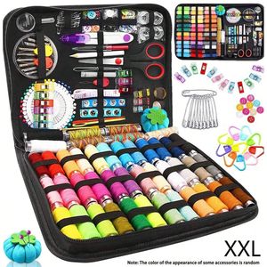 Grand kit <span class=keywords><strong>de</strong></span> couture avec accessoires, boîte à aiguilles <span class=keywords><strong>et</strong></span> fils - Product Image 1