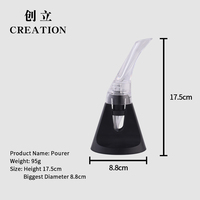 Verseur de bouteille de whisky et de vin en acier inoxydable de luxe écologique, directement de l'usine, avec couvercle pour accessoires de bar