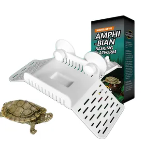 Piattaforma galleggiante in plastica per terrario per acquario e serbatoio di tartaruga