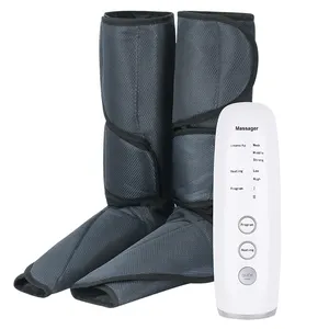 Massage des jambes des pieds Machine de massage des pieds et des mollets à Compression d'air ajustée à trois niveaux d'intensité