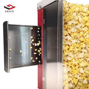 Máy Làm Bỏng Ngô Chạy Điện Máy Làm Bỏng Ngô Thương Mại Nhỏ Bằng Thép Không Gỉ 220V Máy Làm Bỏng Ngô Tự Động - Product Image 5