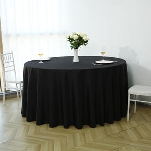 ผ้าปูโต๊ะงานแต่งงาน โรงแรม ร้านอาหาร คุณภาพสูง ผลิตจากโพลีเอสเตอร์ 100% ทออย่างดี รับผลิตตามแบบ กำหนดสีและดีไซน์ได้ - Product Image 2