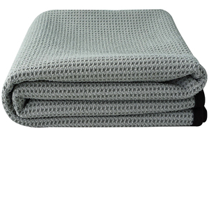 Gran microfibra Waffle tejido de secado toalla de la limpieza del coche detallando tela - Product Image 6