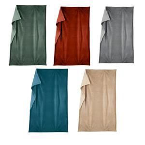 COPERTA NANA SOLID 150X200CM EN TESSUTO JACQUARD FLANELL ASS. - Product Image 1