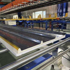 แผงฉนวนกันความร้อน PU สำหรับตกแต่งภายในโรงแรมแผงเหล็กแซนวิชฉนวนกันเสียงทนไฟ - Product Image 5